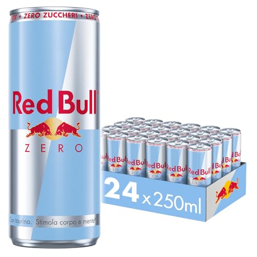 Red Bull Zero Energy Drink ml 24 Lattine