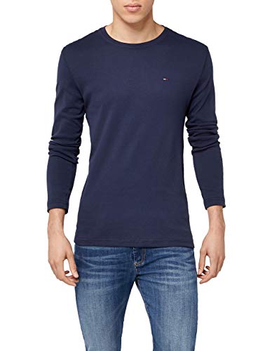 Tommy Jeans Maglietta Maniche Lunghe Uomo TJM Original Maniche Lunghe