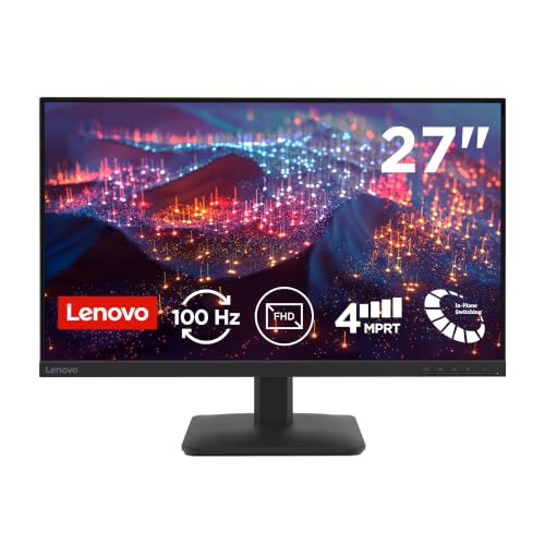 Lenovo L27-41 Monitor 27" Full HD IPS 100Hz con HDMI e VGA