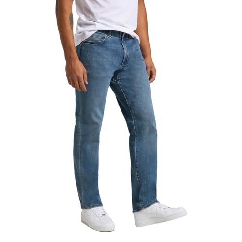 Lee Straight Fit Mvp, Jeans Uomo, Blu (Brady)