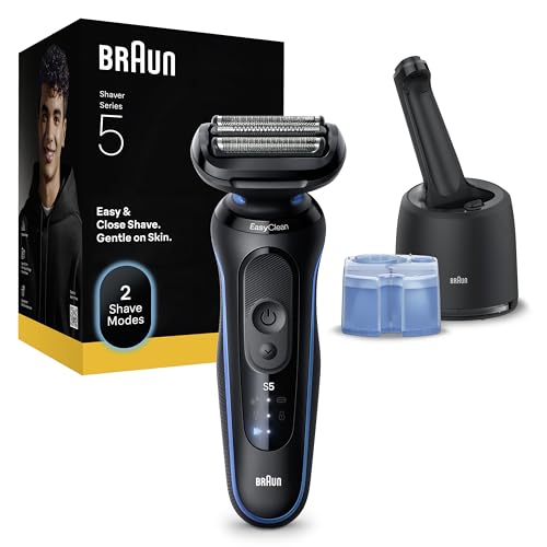 Braun Serie 5 Rasoio Elettrico Wet&Dry con Stazione SmartCare 4in1
