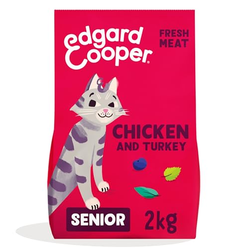 Edgard & Cooper Crocchette Gatti Anziani Pollo/Tacchino Fresco 2kg