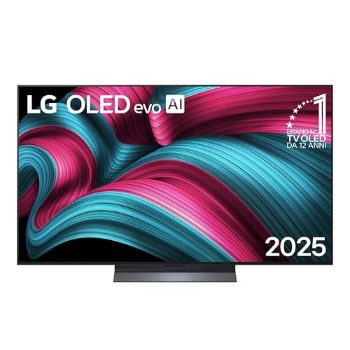 LG OLED evo AI C5 Smart TV 4K 55 Pollici