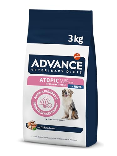Advance Veterinary Diets Atopic Medium-Maxi Cibo per Cani con Trota 3kg