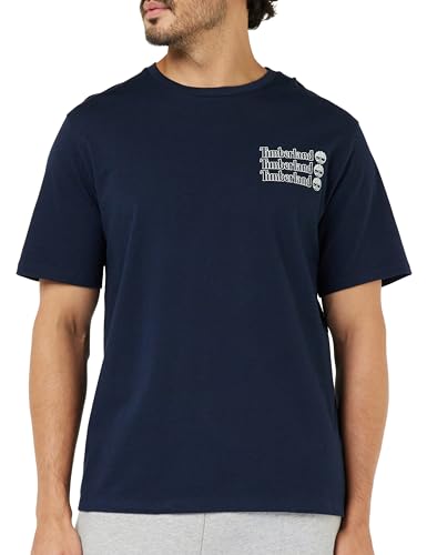 Timberland Maglietta Maniche Corte 2 Tier3 T-Shirt Zaffiro Scuro