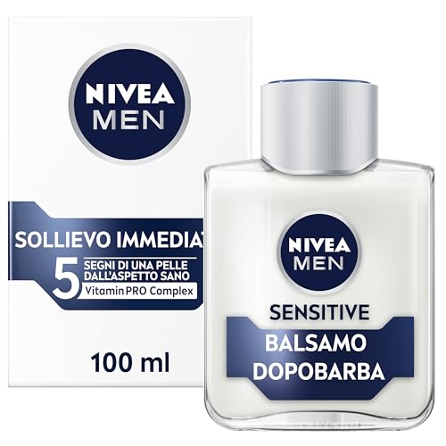 NIVEA MEN Sensitive Balsamo Dopobarba Uomo per Pelli Sensibili, 100 ml