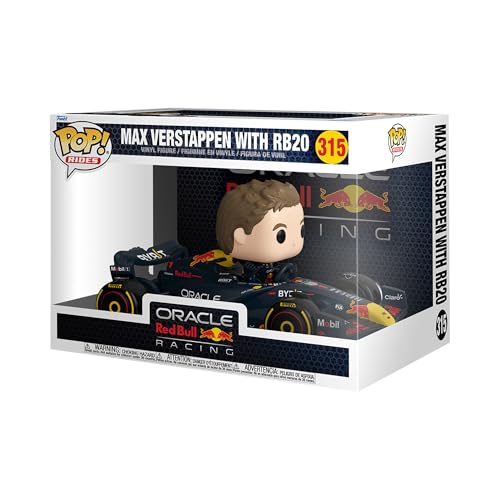 Funko POP! Rides Super Deluxe Red Bull - Max Verstappen con RB20