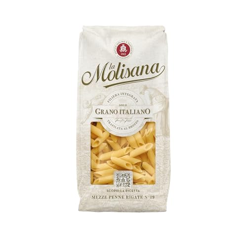La Molisana Mezze Penne Rigate n. 19, 500g