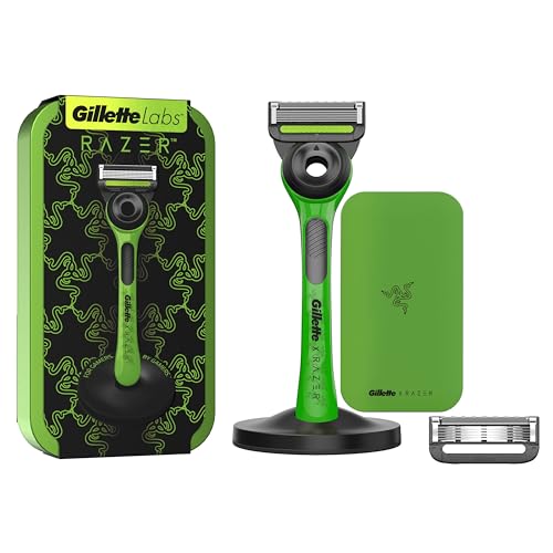 Gillette Labs Rasoio Barba Manuale con Barra Integrata