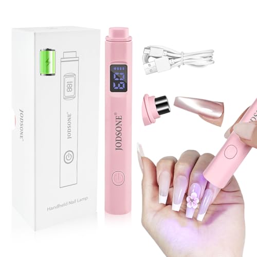 JODSONE Lampada UV per Unghie Portatile Rosa