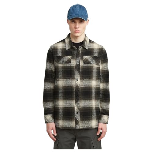 G-STAR Uomo GPO Overshirt, Multicolore (