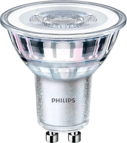 Philips LED Faretti GU10 10 Pezzi Equivalente 50W Luce Bianca Calda