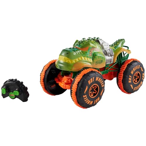 Hot Wheels Monster Trucks Rageasaur radiocomandato scala 1:15