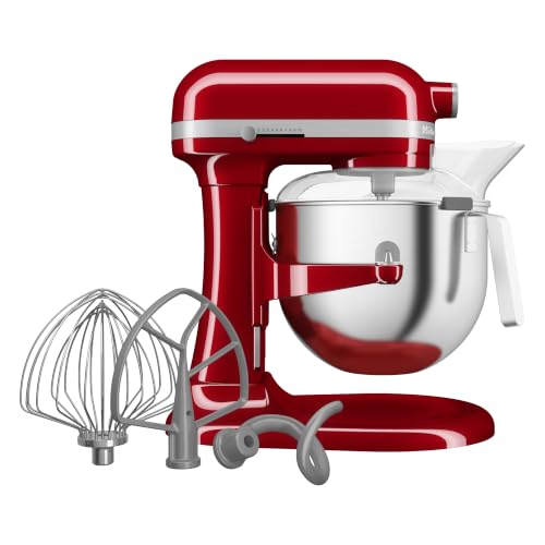 KitchenAid Robot da Cucina Heavy Duty con Ciotola 6,6L, Empire Red