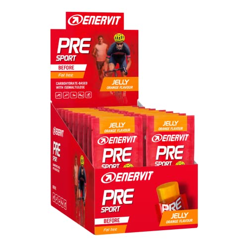 Enervit Pre Sport Gelatina Energetica Gusto Arancia, 20 Pack da 45g