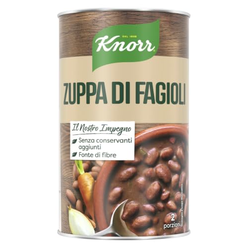 Knorr Zuppa di Fagioli, 12 Confezioni da 750ml