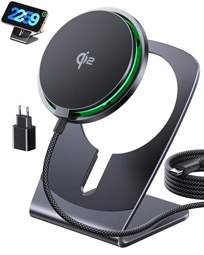 INIU Caricatore Wireless 2 in 1 15W Certificato Qi2