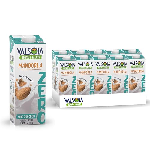 Valsoia Bevanda Mandorla Zero Zuccheri, 10x1000 ml
