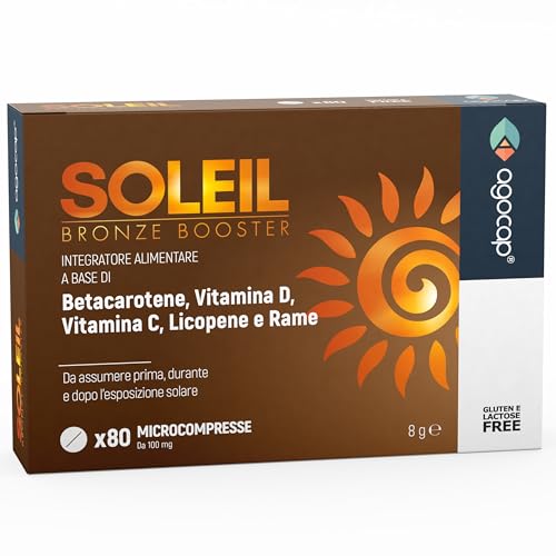 SOLEIL Acceleratore Abbronzatura Forte 80 Compresse Betacarotene
