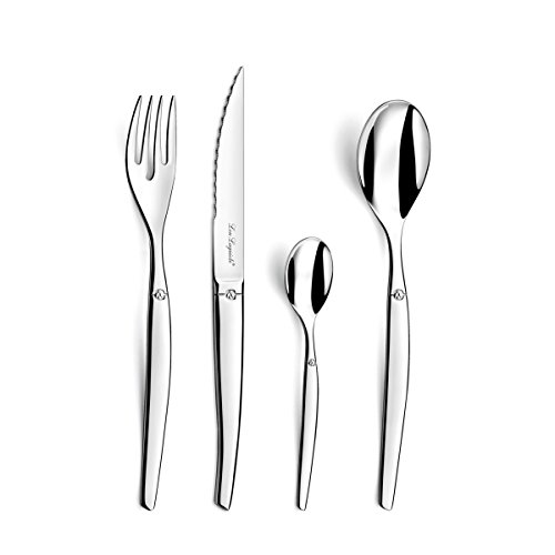 LOU LAGUIOLE Set Posate Jet 24 Pezzi