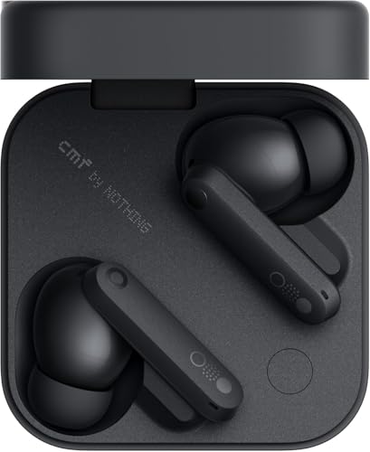 CMF by Nothing Buds Pro 2 Auricolari wireless con Audio HiFi, Cancellazione attiva del rumore ibrida da 50dB, 6 microfoni HD e Effetto audio spaziale, 2025
