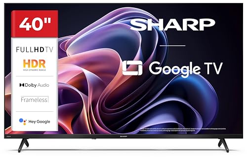 Sharp 40HF2365E Google TV FHD Frameless 60Hz