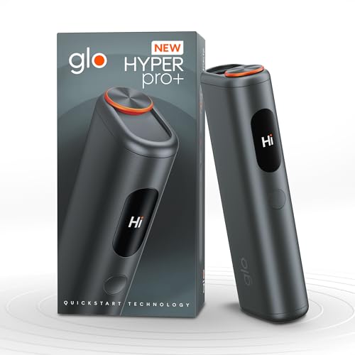 glo Hyper Pro+ Sigaretta Elettronica, Colore Nero