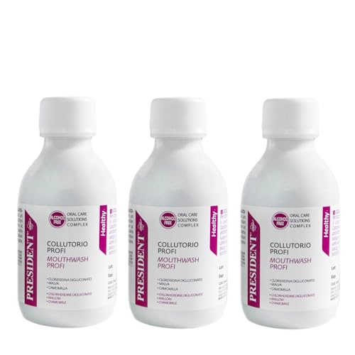 President KIT 3 Collutorio PROFI Clorexidina 0.20% - 3x200ml