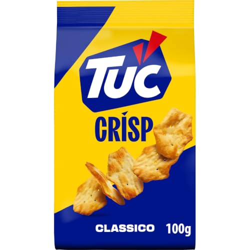 Tuc Crisp, Sfogliatine Croccanti a Base di Patate cotte al Forno con Grano 100% Italiano, 100g
