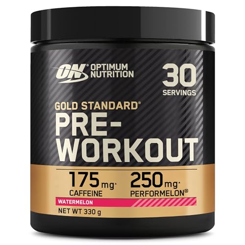Optimum Nutrition Gold Standard Pre-Workout in Polvere, Bevanda Energetica Gusto 330g, 30 Porzioni