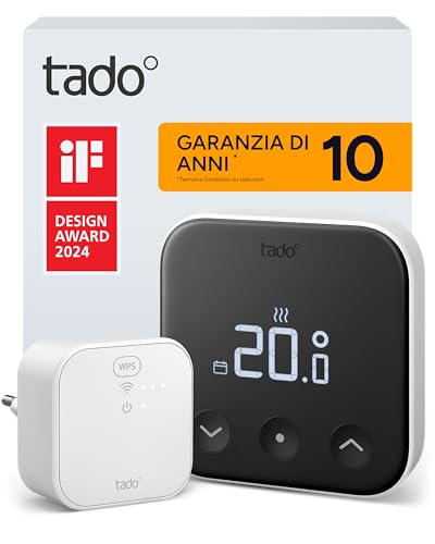 tado° Termostato Intelligente X Starter Kit con Bridge X