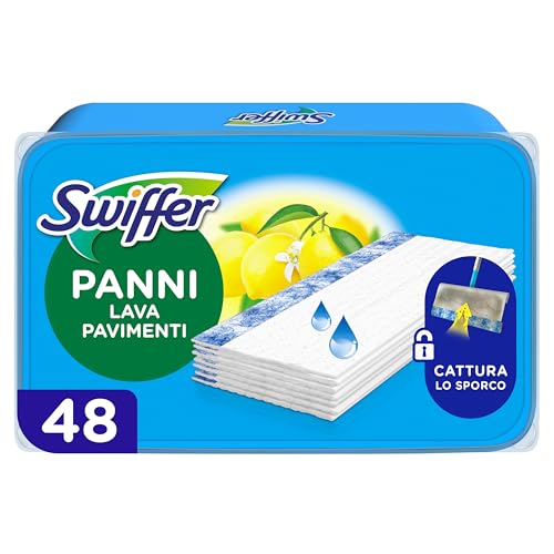 Swiffer Panni Lavapavimenti Profumo Fresca Aria Aperta, Ricarica