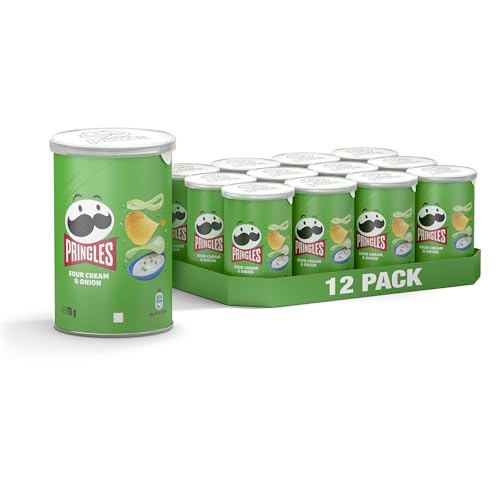 Pringles Sour Cream & Onion 12 Confezioni da 70g