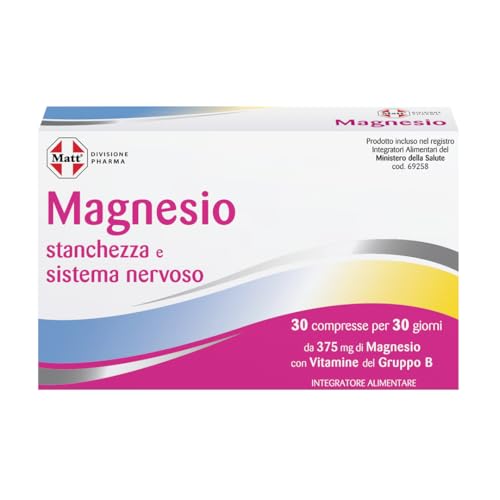 Matt Magnesio Integratore 30 Compresse