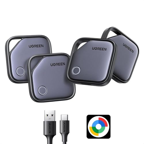 UGREEN FineTrack G Smart Finder Bluetooth per Android (4 Pezzi)