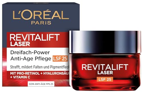 L'Oréal Paris RevitaLift Laser Crema Giorno Anti-Età SPF25 50ml