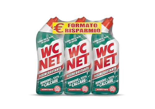 Wc Net Disincrostante Disinfettante Gel per Sanitari, 700 ml (Confezione da 3)