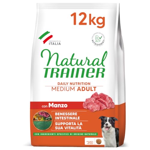 Natural Trainer Medium Cibo per Cani Adulti con