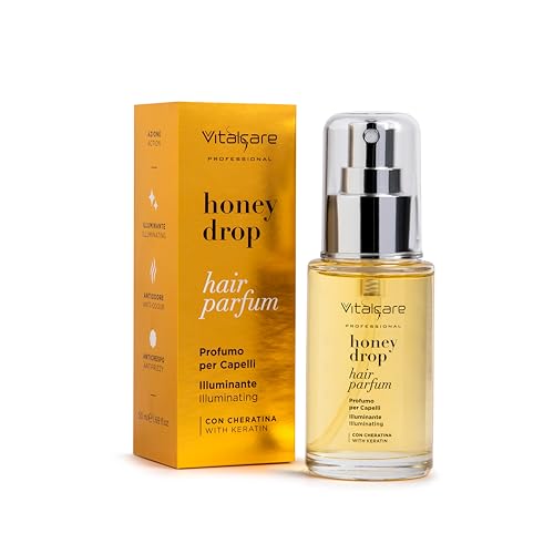 VITALCARE Profumo Capelli Honey Drop Note Ambrate e Fiorite 50 ml