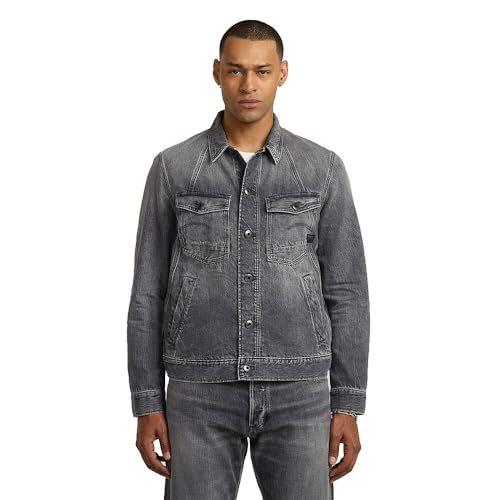 G-Star A-Line Slim Jacket Giacca Blu Faded Scoria Grey