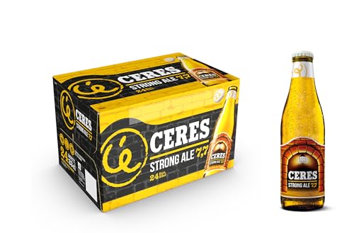 Ceres Strong Ale Birra Bionda Doppio Malto, 24 Bottiglie da 33cl