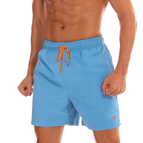 JustSun Costume Uomo Mare Costumi da Bagno Uomo Corto Piscina Pantaloncini Short Surf Uomo Mare Asciugatura Rapida