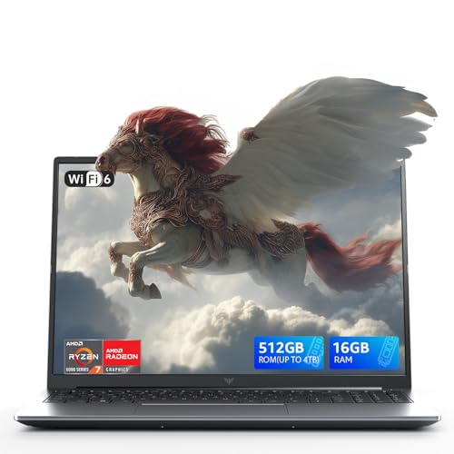 Acemagic PC Portatile Gaming 16" Ryzen 7 7735HS, 16GB RAM 512GB SSD