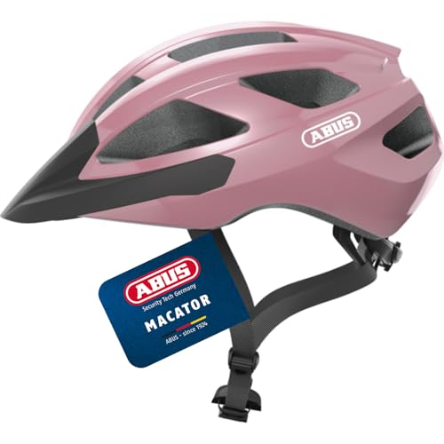 ABUS Casco da bici da strada Macator - casco da bici sportivo per principianti - anche per portatori di codino - per uomo e donna