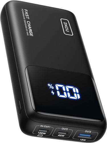 INIU Power Bank 100W 25000mAh USB-C