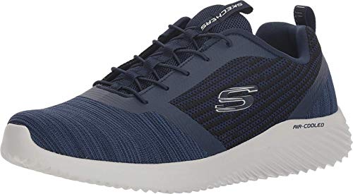 Skechers Bounder 52504 Scarpe Uomo Navy Mesh