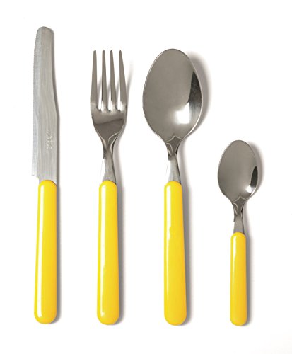 Excelsa Fashion Servizio 24 Posate, Acciaio Inossidabile