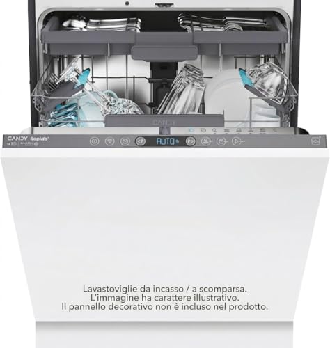 Candy Rapido' CI 6C4F1PA Lavastoviglie da Incasso 60 cm 16 Coperti