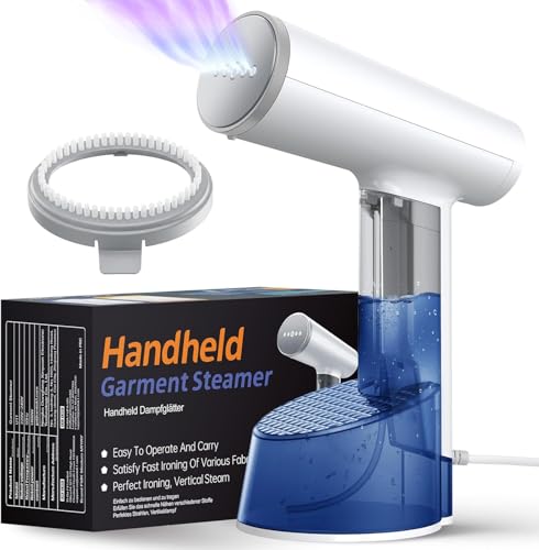 FMK Ferro da Stiro Verticale da Viaggio 1500W Serbatoio 325ml