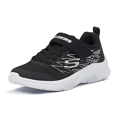Skechers Microspec Texlor Sneaker Bambini Tessuto Nero